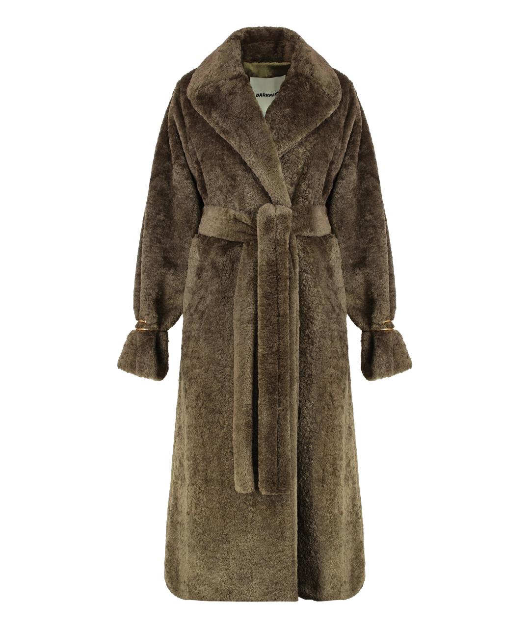 DARKPARK Зеленые полиэстеровое пальто, фото 1