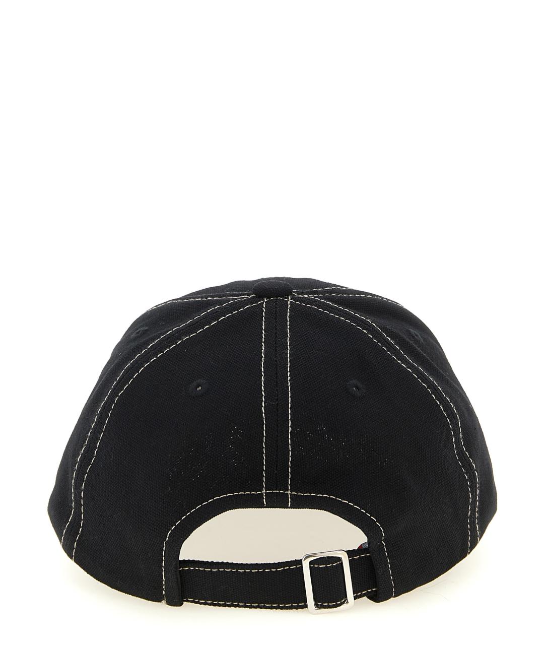 VIVIENNE WESTWOOD Черная хлопковая кепка, фото 3