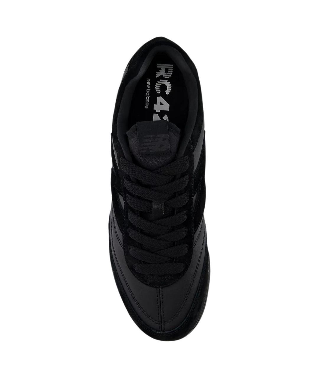 NEW BALANCE Черные кожаные кроссовки, фото 4