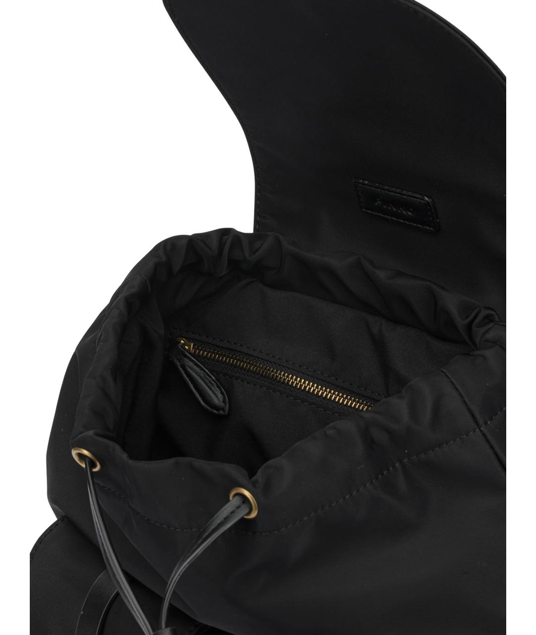 PINKO Черный синтетический рюкзак, фото 5