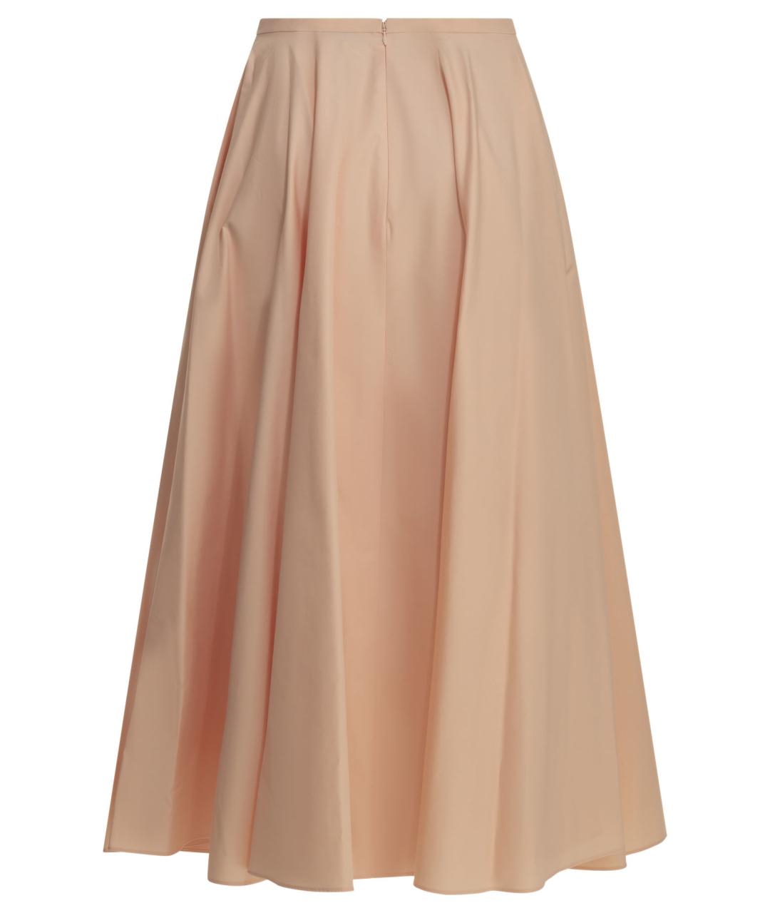 GIVENCHY Розовая хлопковая юбка макси, фото 2