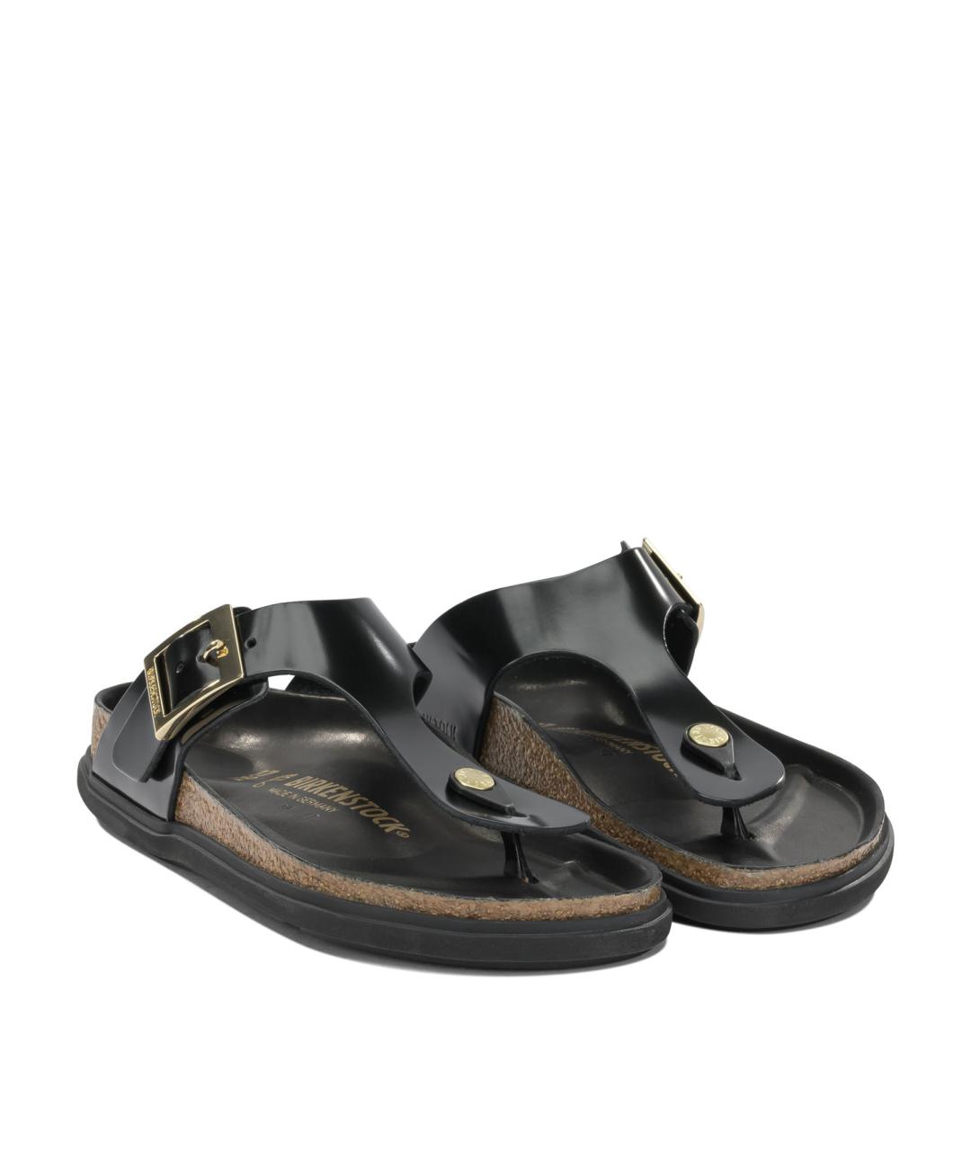 BIRKENSTOCK Черные сандалии, фото 2