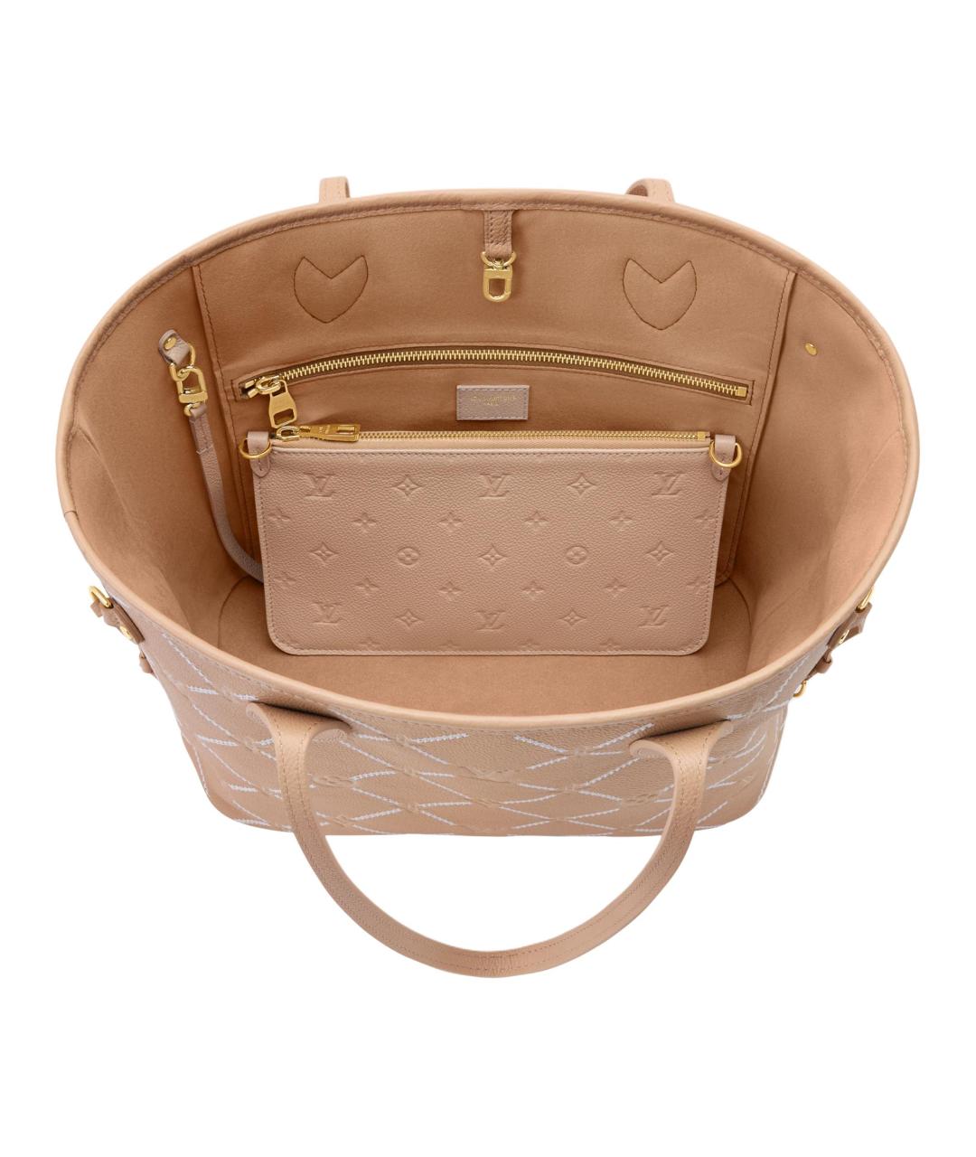 LOUIS VUITTON Коричневая сумка через плечо, фото 4