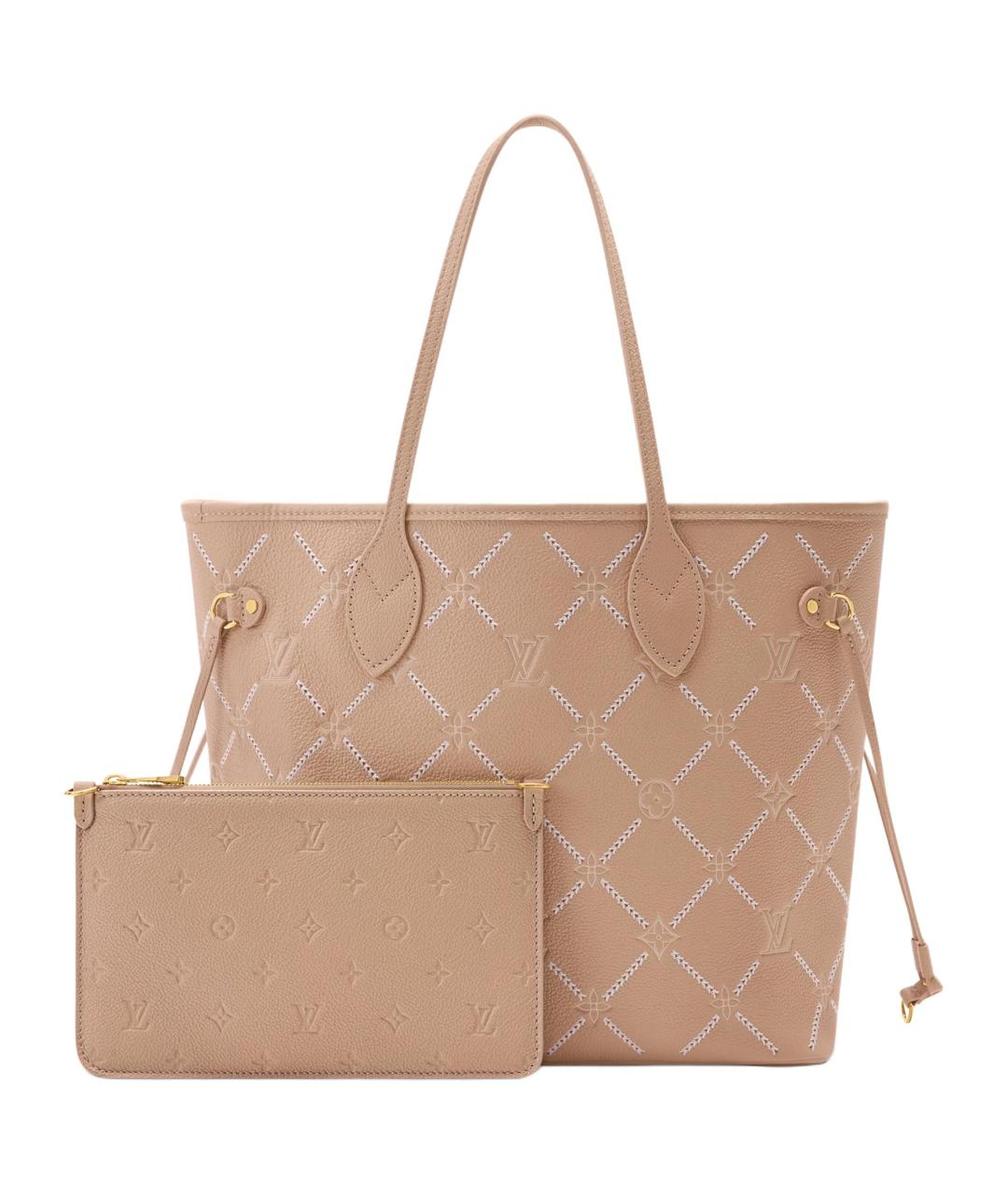 LOUIS VUITTON Коричневая сумка через плечо, фото 2