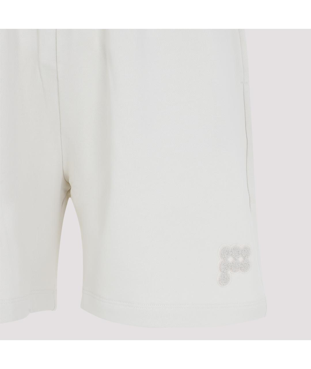 THE PANGAIA Белые хлопковые шорты, фото 3