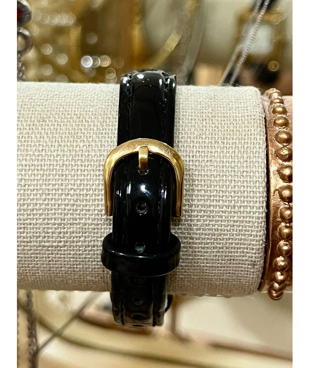 SAINT LAURENT Золотые металлические часы, фото 4
