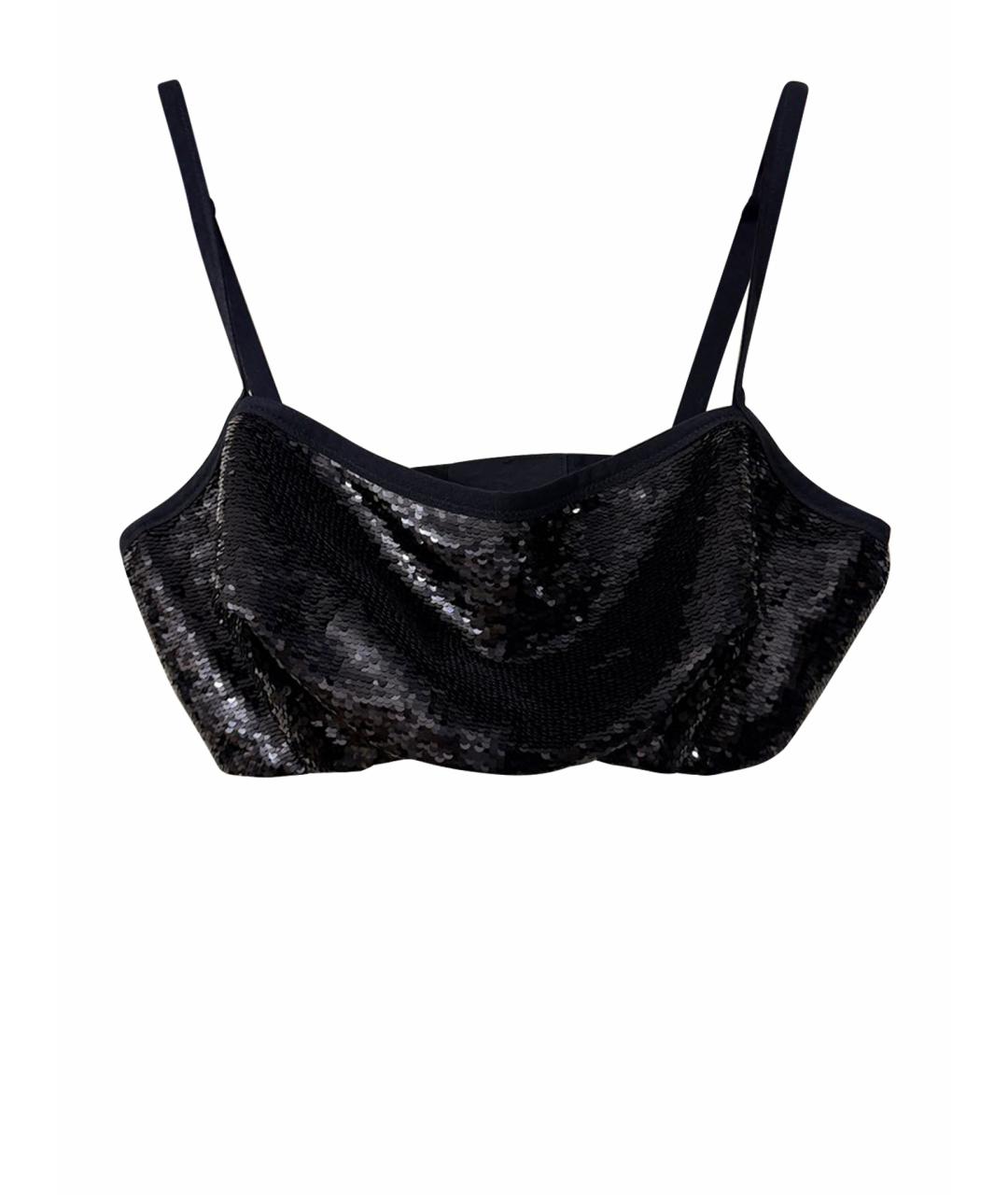 WOLFORD Черная полиамидовая майка, фото 1