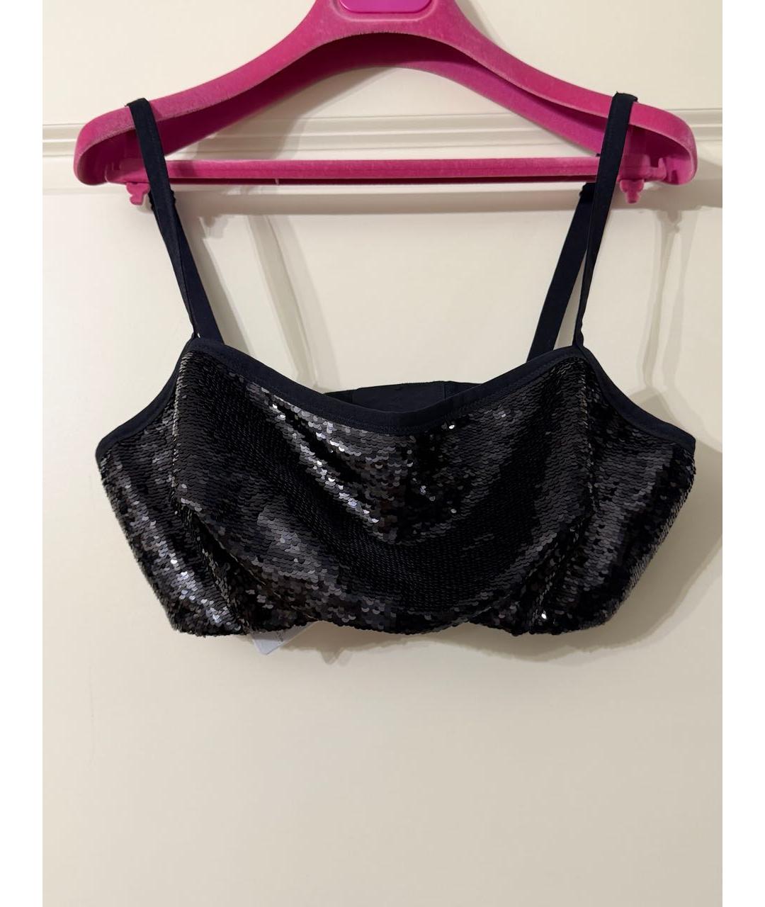 WOLFORD Черная полиамидовая майка, фото 9