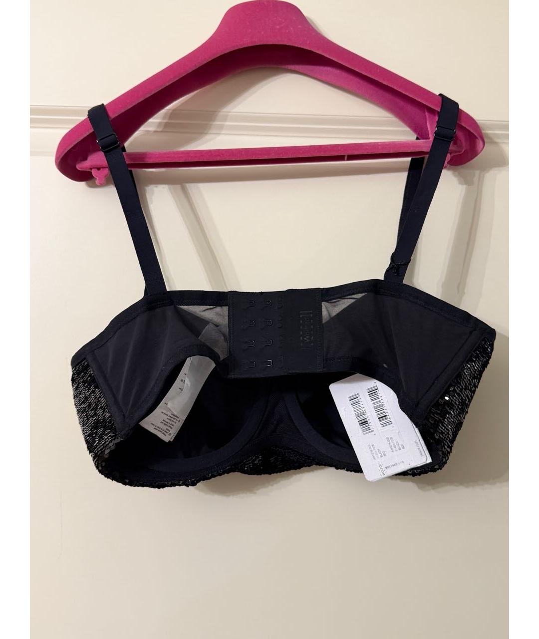 WOLFORD Черная полиамидовая майка, фото 2