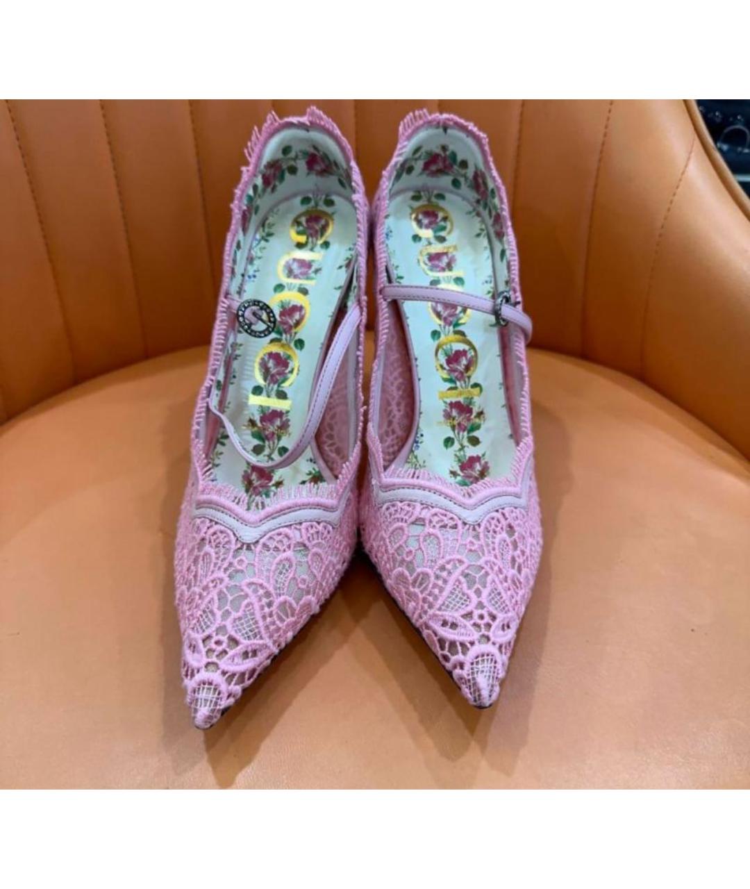 GUCCI Розовые туфли, фото 8