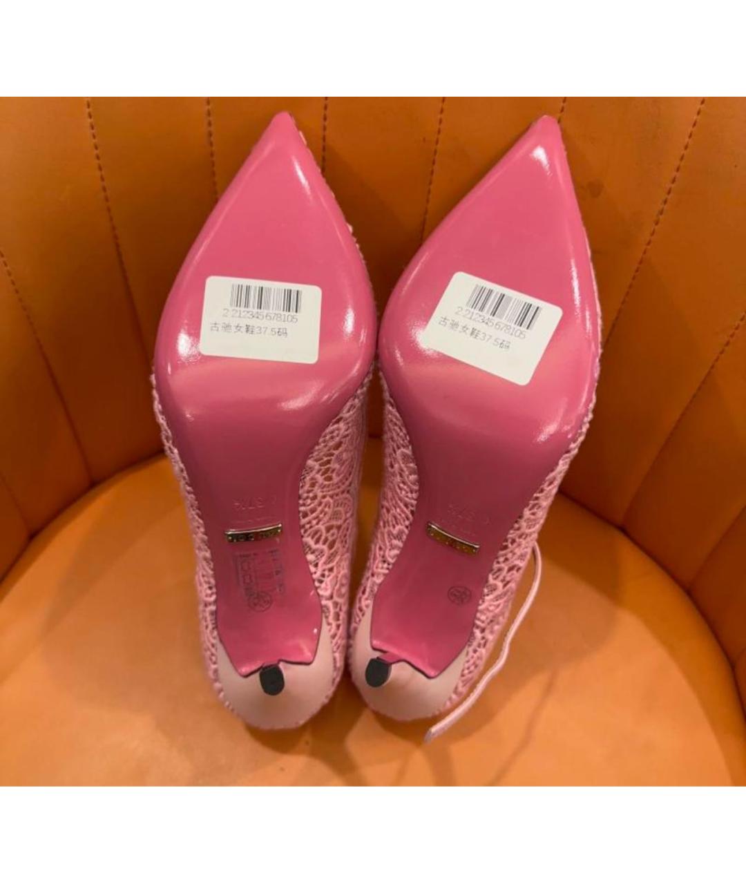 GUCCI Розовые туфли, фото 5