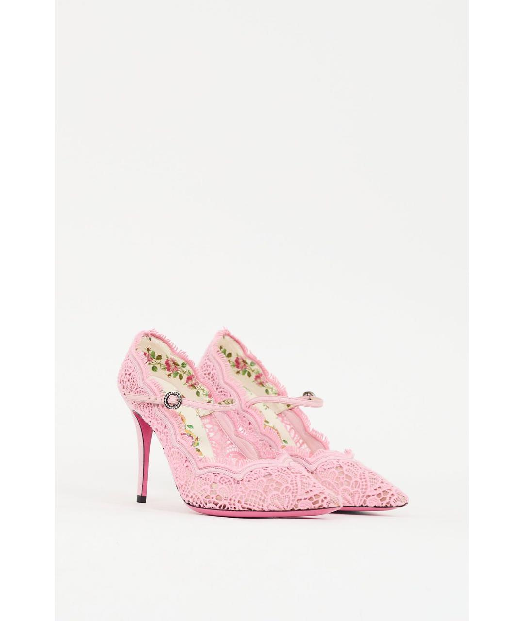 GUCCI Розовые туфли, фото 9