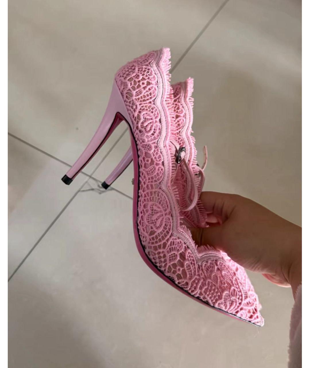 GUCCI Розовые туфли, фото 3