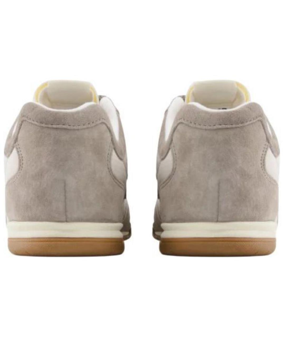 NEW BALANCE Бежевые кожаные кроссовки, фото 5