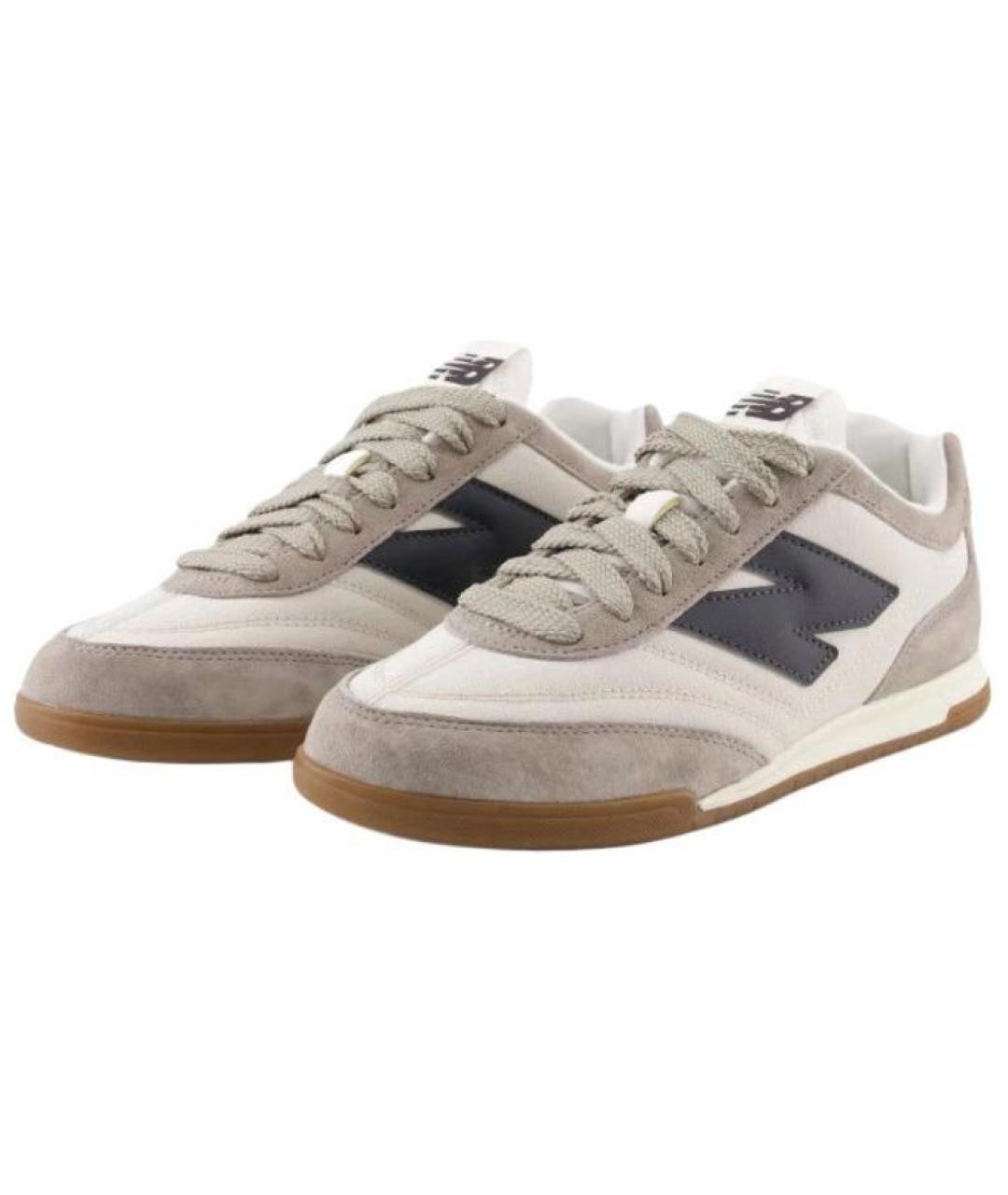 NEW BALANCE Бежевые кожаные кроссовки, фото 2