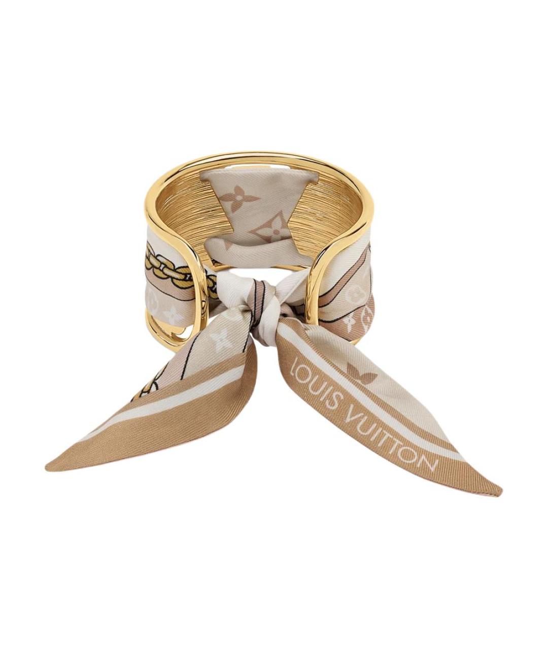 LOUIS VUITTON Бежевый браслет, фото 3