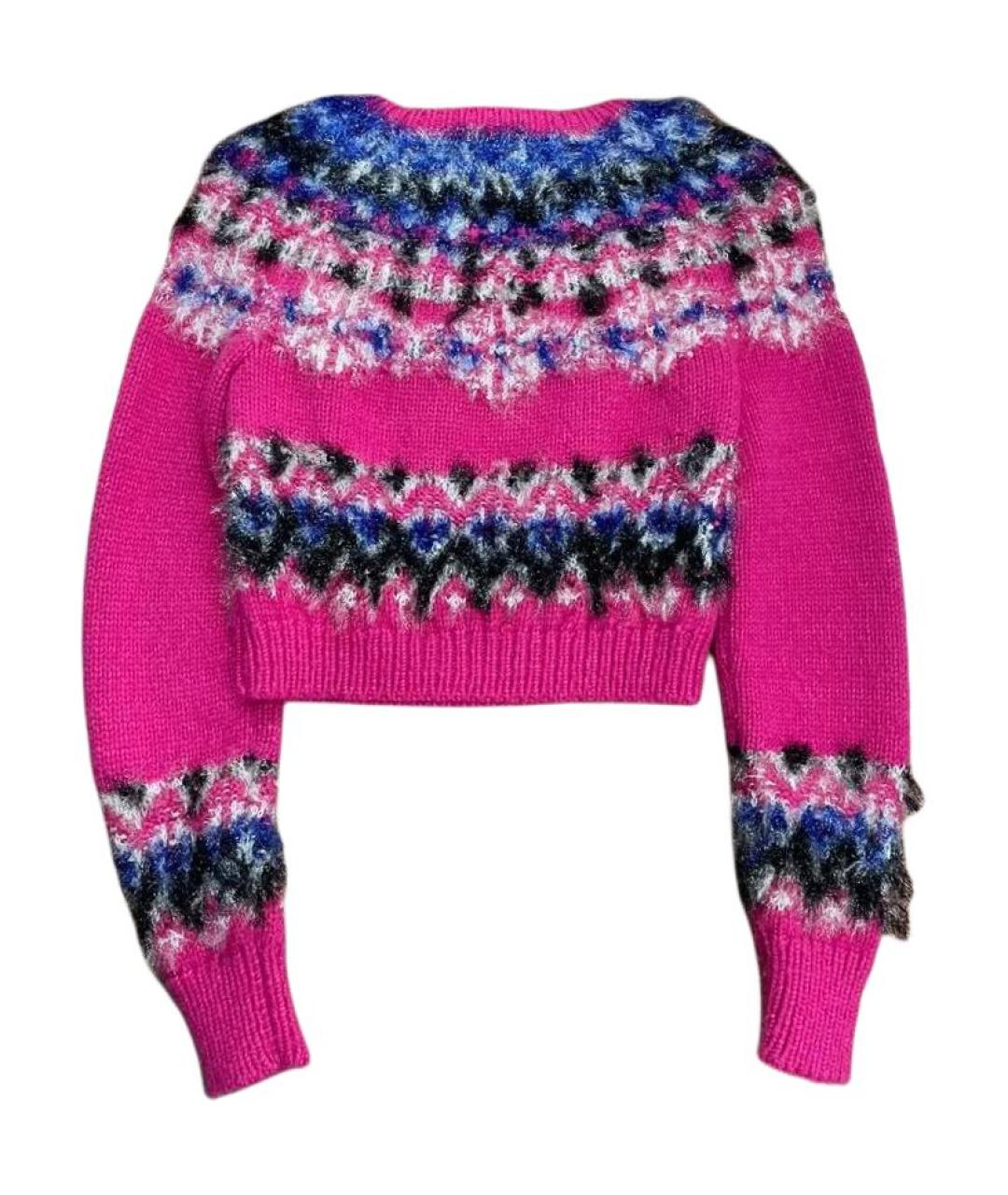 CHANEL Розовый кашемировый джемпер / свитер, фото 2