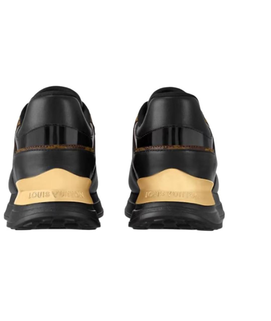 LOUIS VUITTON Черные кроссовки, фото 5