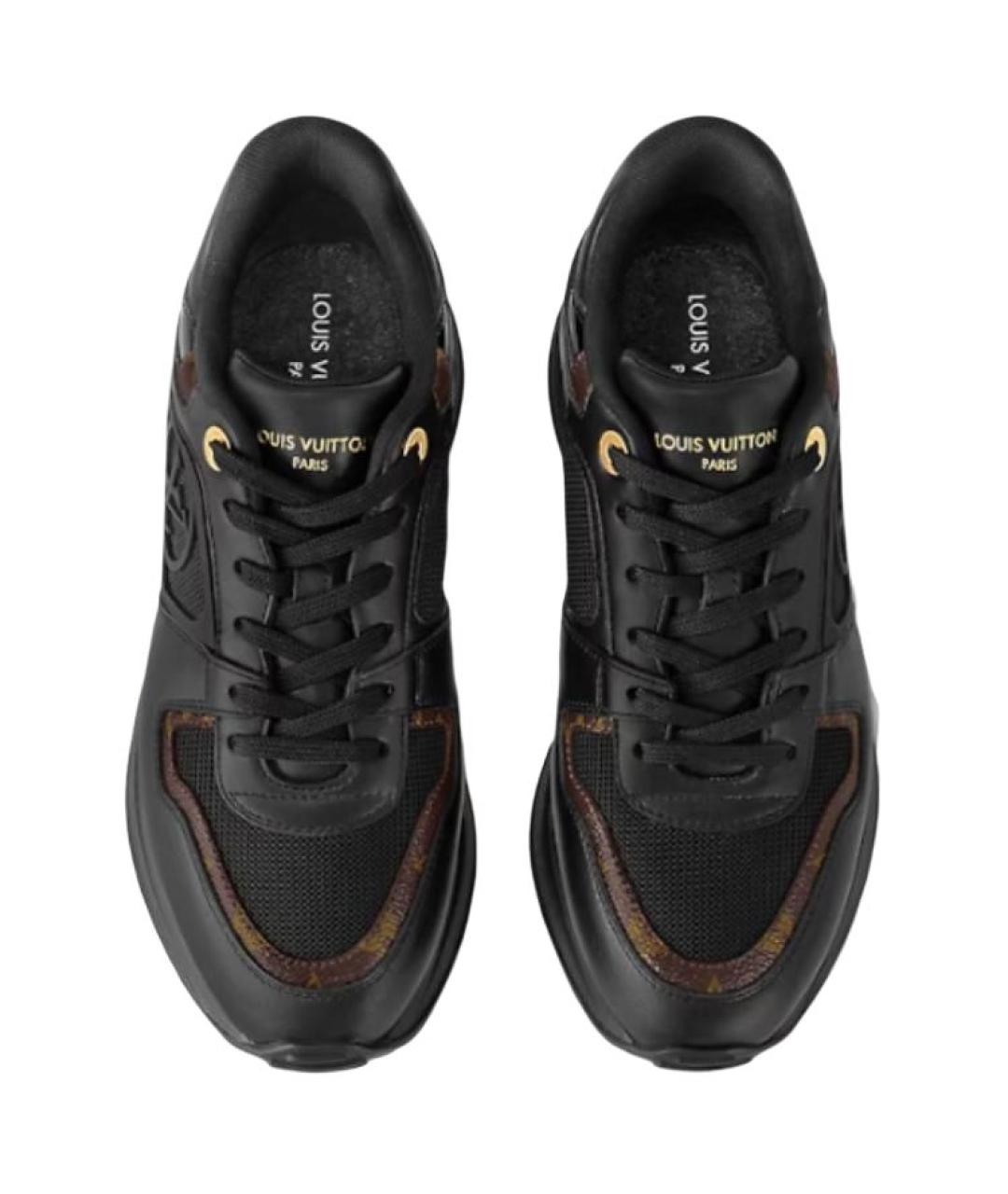 LOUIS VUITTON Черные кроссовки, фото 4