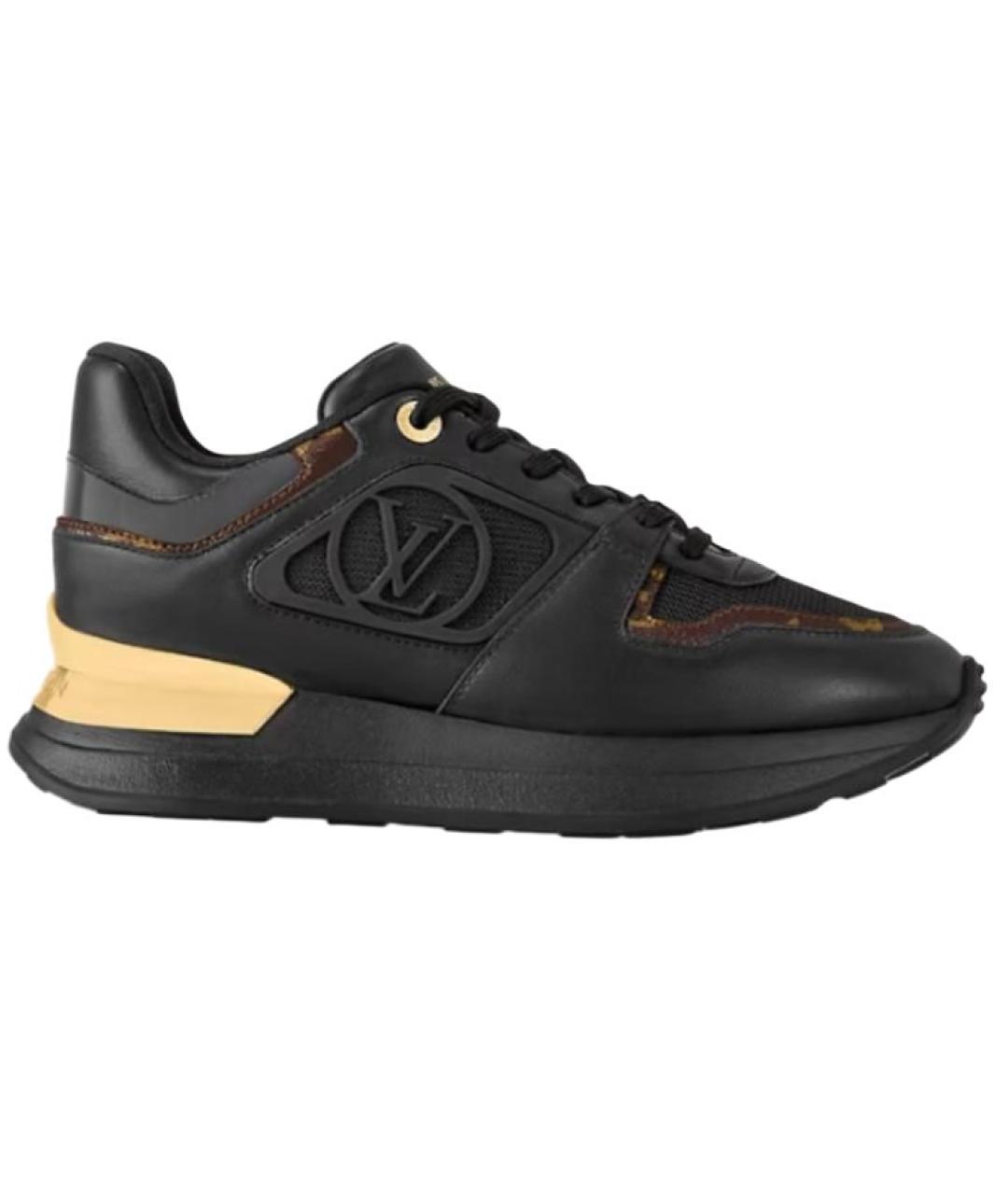 LOUIS VUITTON Черные кроссовки, фото 1