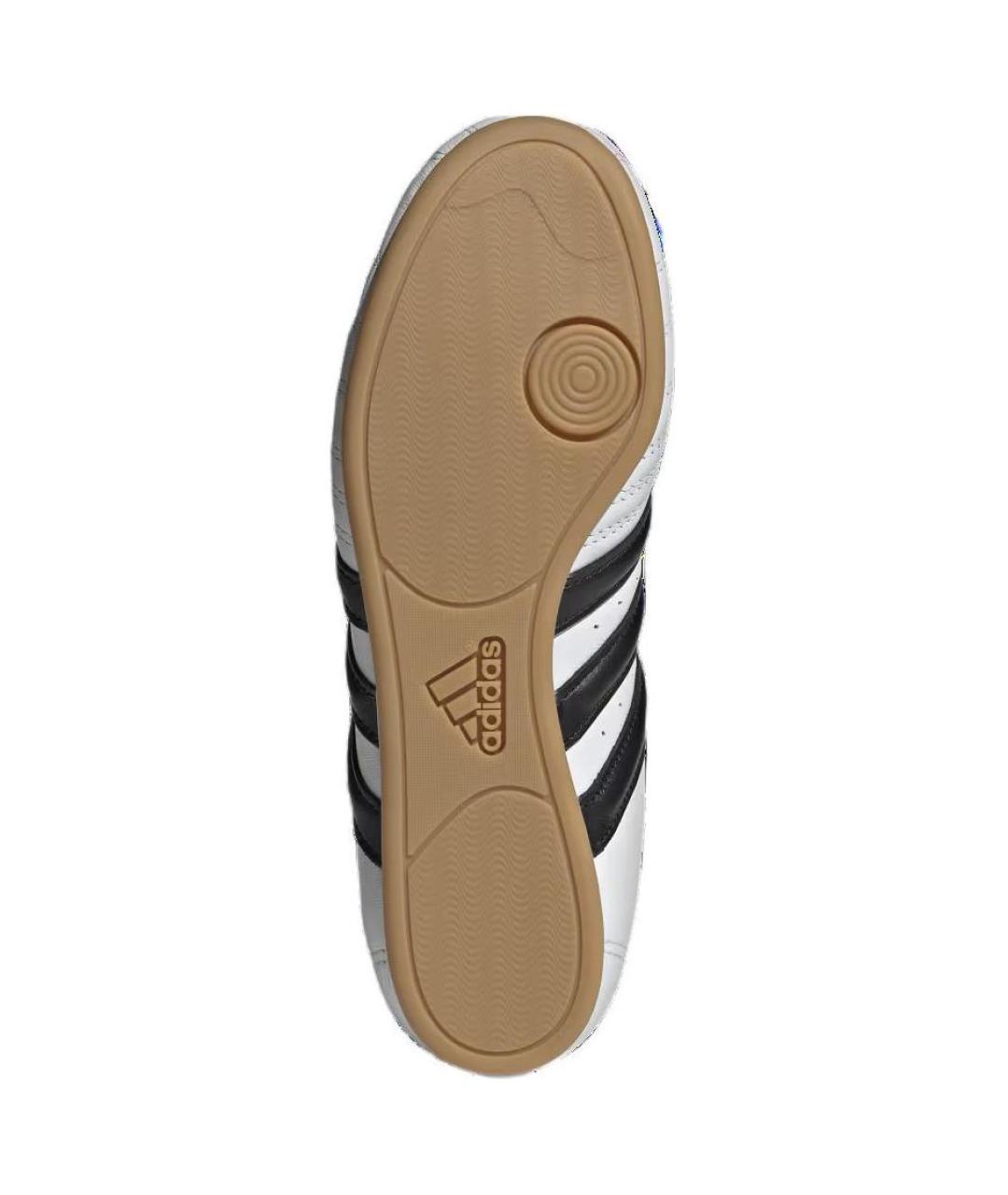 ADIDAS Белые кожаные кроссовки, фото 5