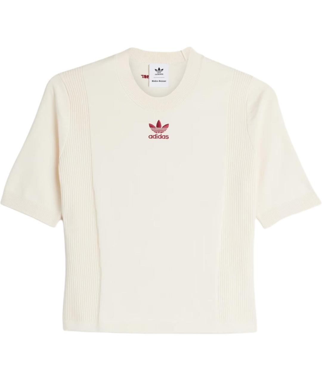 ADIDAS Белая футболка, фото 1