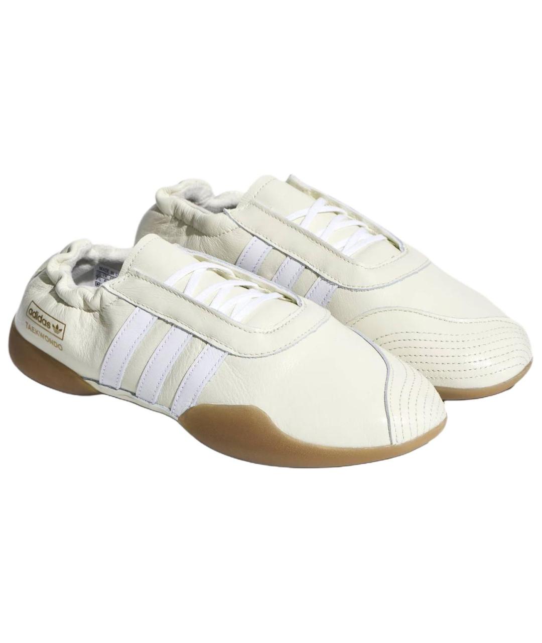 ADIDAS Бежевые кеды, фото 4