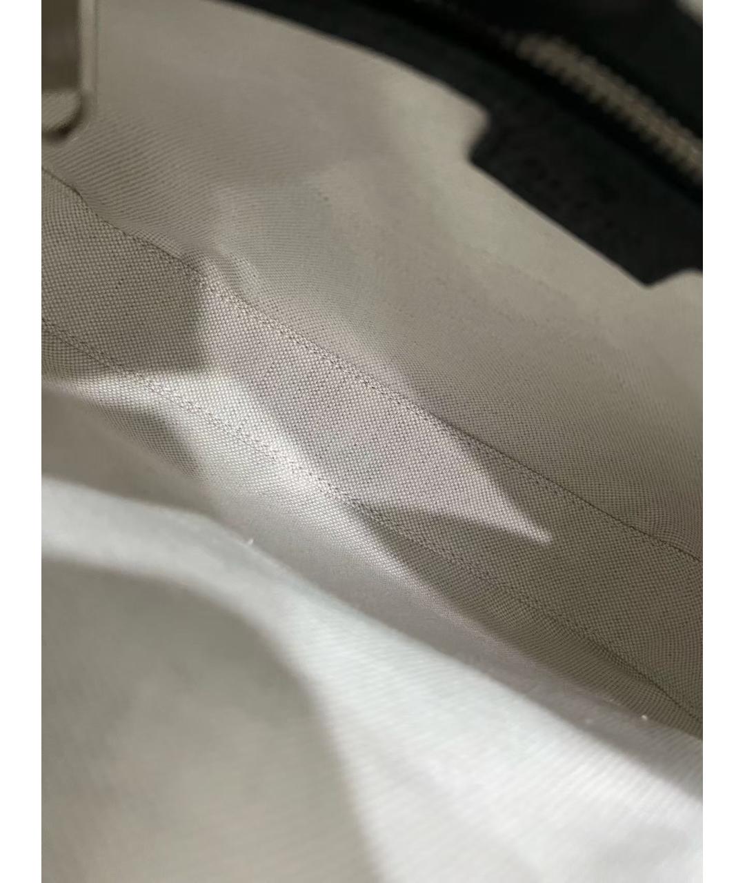 GUCCI Черная кожаная сумка через плечо, фото 8