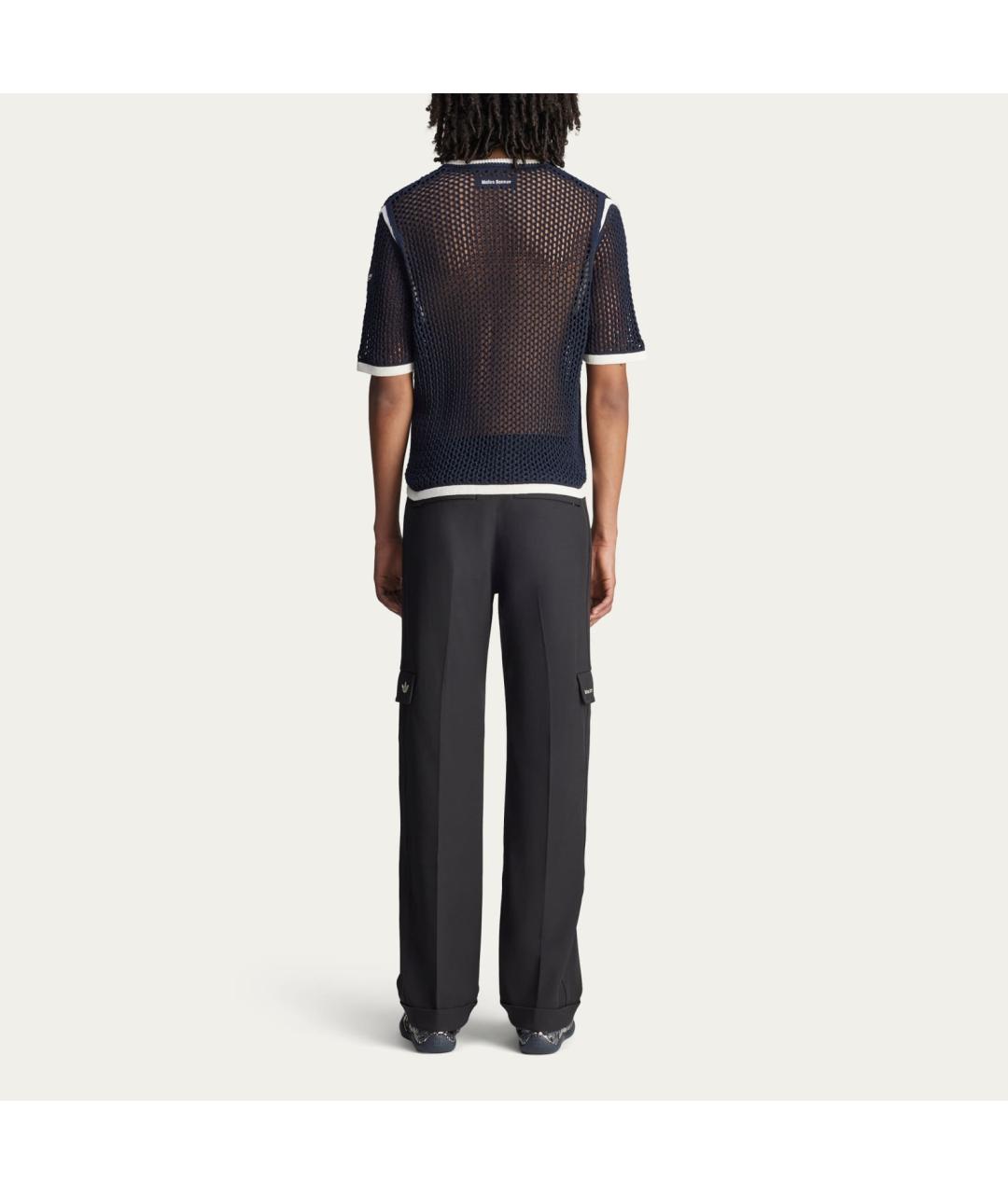 ADIDAS Темно-синяя футболка, фото 4