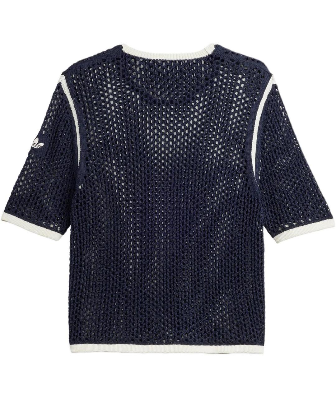 ADIDAS Темно-синяя футболка, фото 2