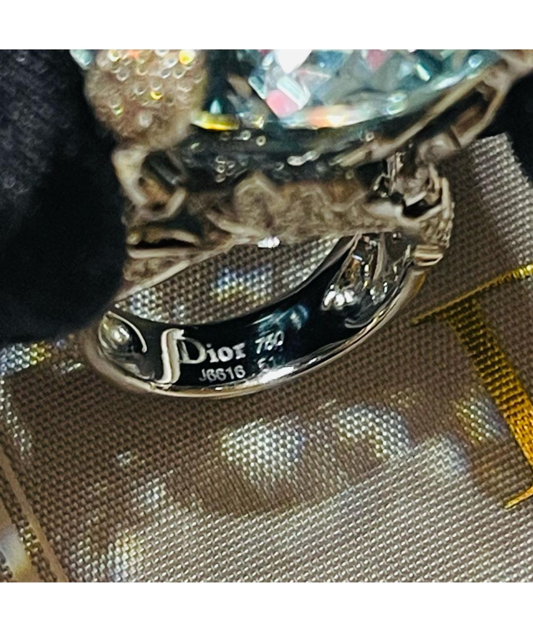 CHRISTIAN DIOR Кольцо из белого золота, фото 4