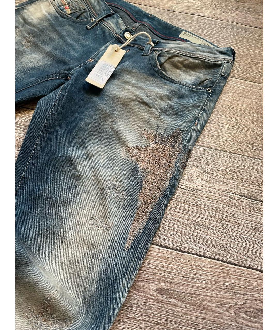 DIESEL Мульти хлопковые прямые джинсы, фото 2