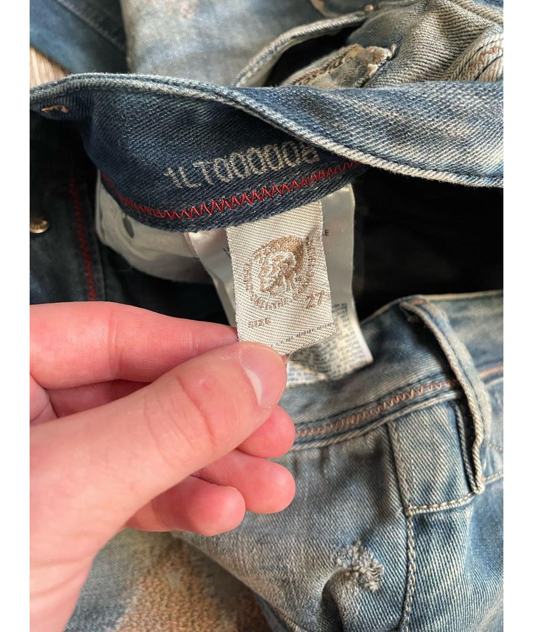 DIESEL Мульти хлопковые прямые джинсы, фото 6