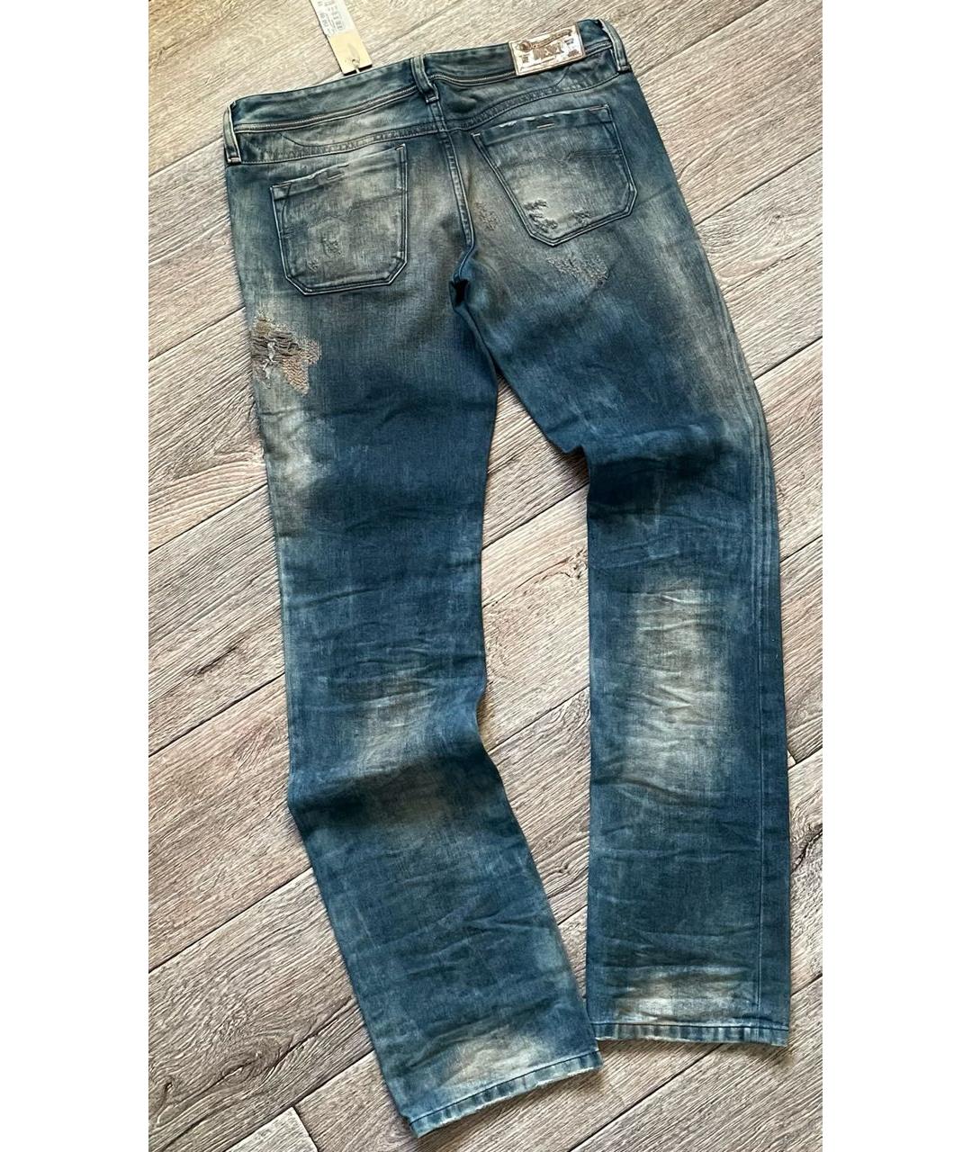 DIESEL Мульти хлопковые прямые джинсы, фото 8