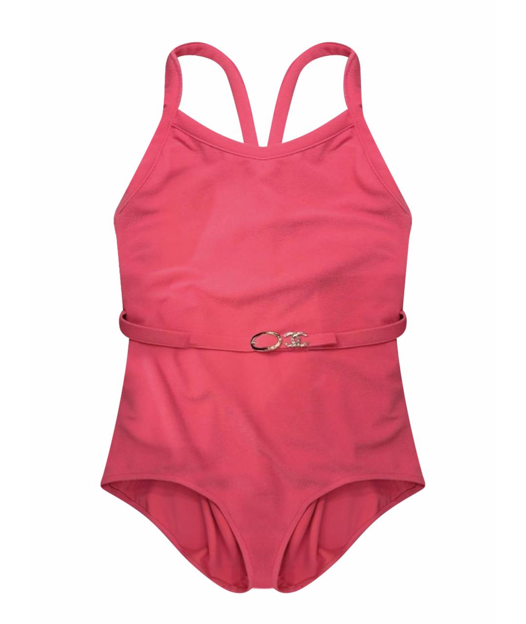 CHANEL Коралловый вискозный купальник, фото 1