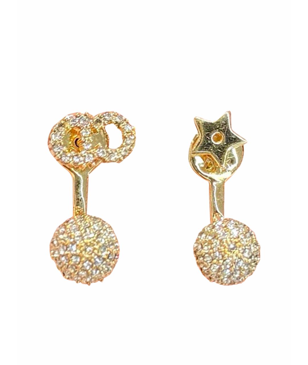 CHRISTIAN DIOR Золотые серьги, фото 1