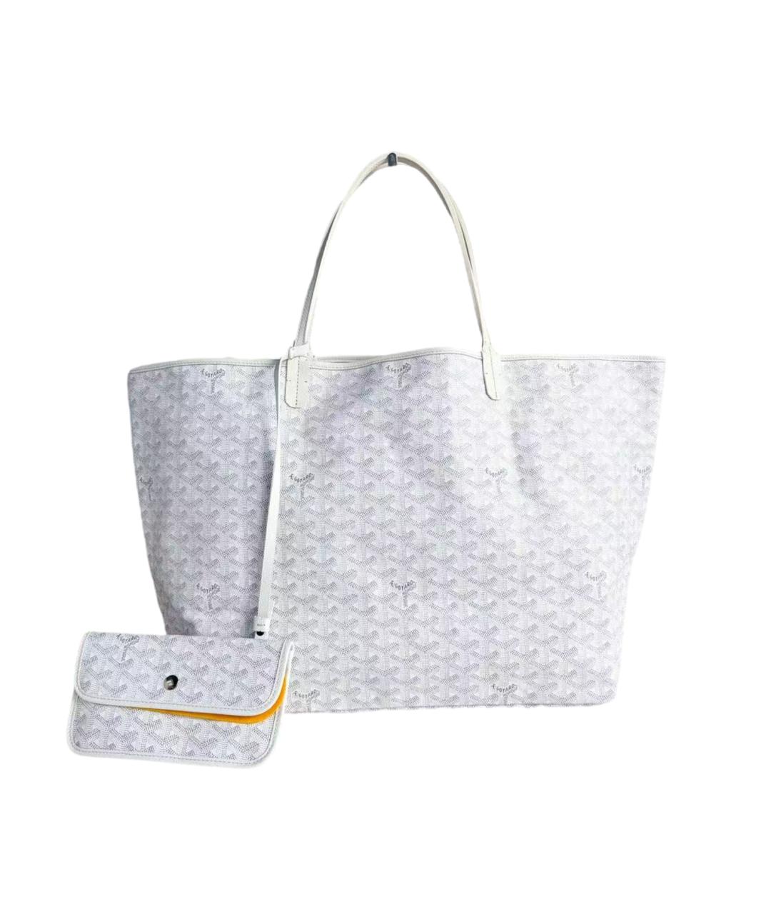 GOYARD Белая сумка тоут, фото 7