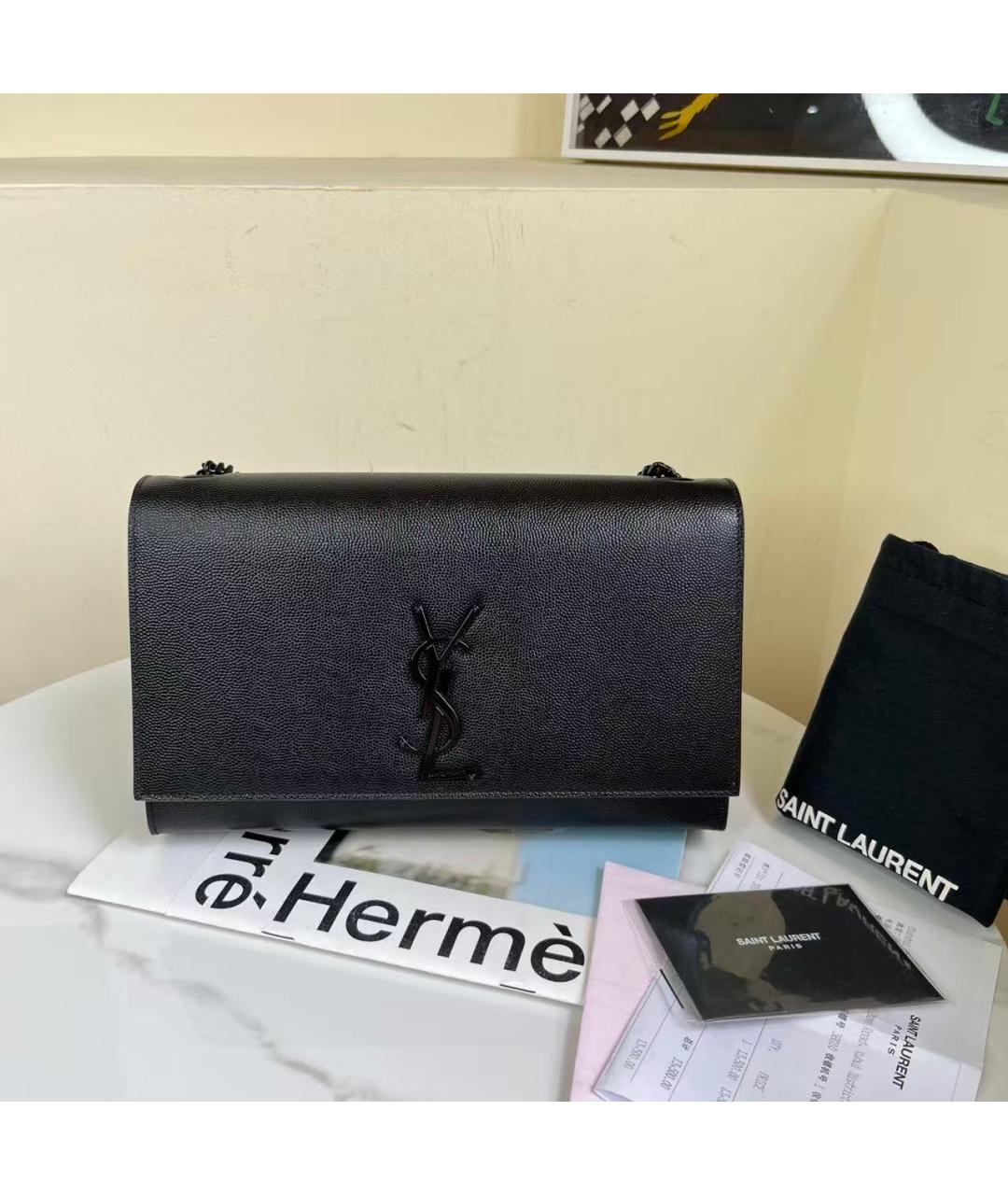 YVES SAINT LAURENT BEAUTY Черная сумка через плечо, фото 2