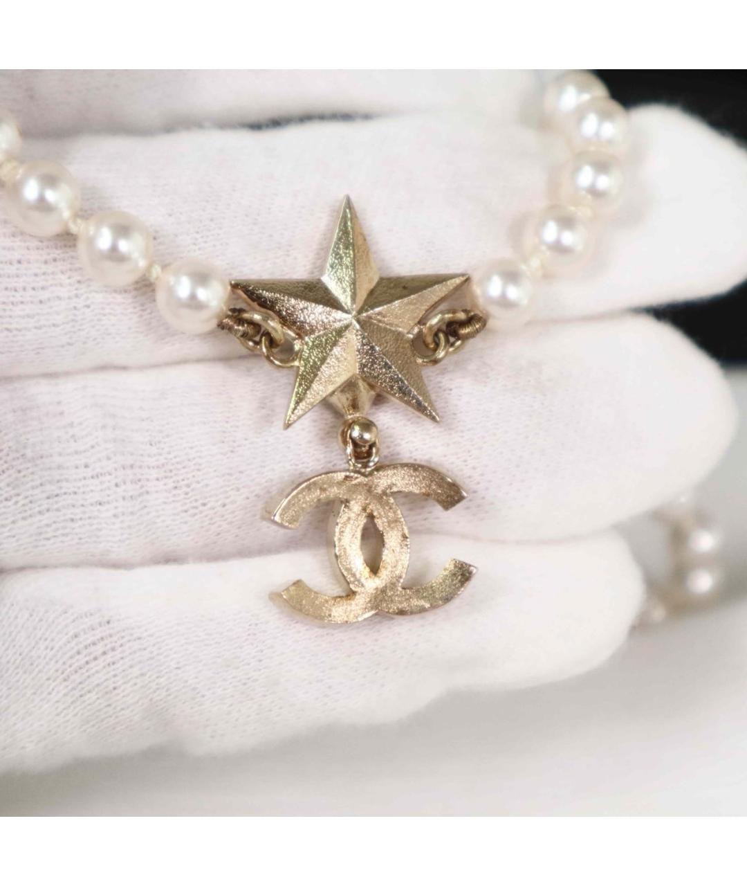 CHANEL Золотое колье, фото 3