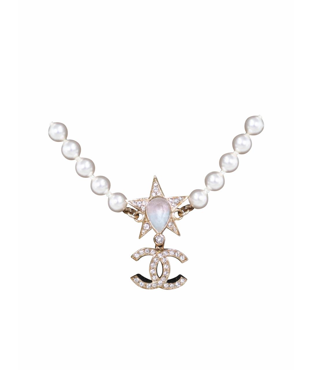 CHANEL Золотое колье, фото 1