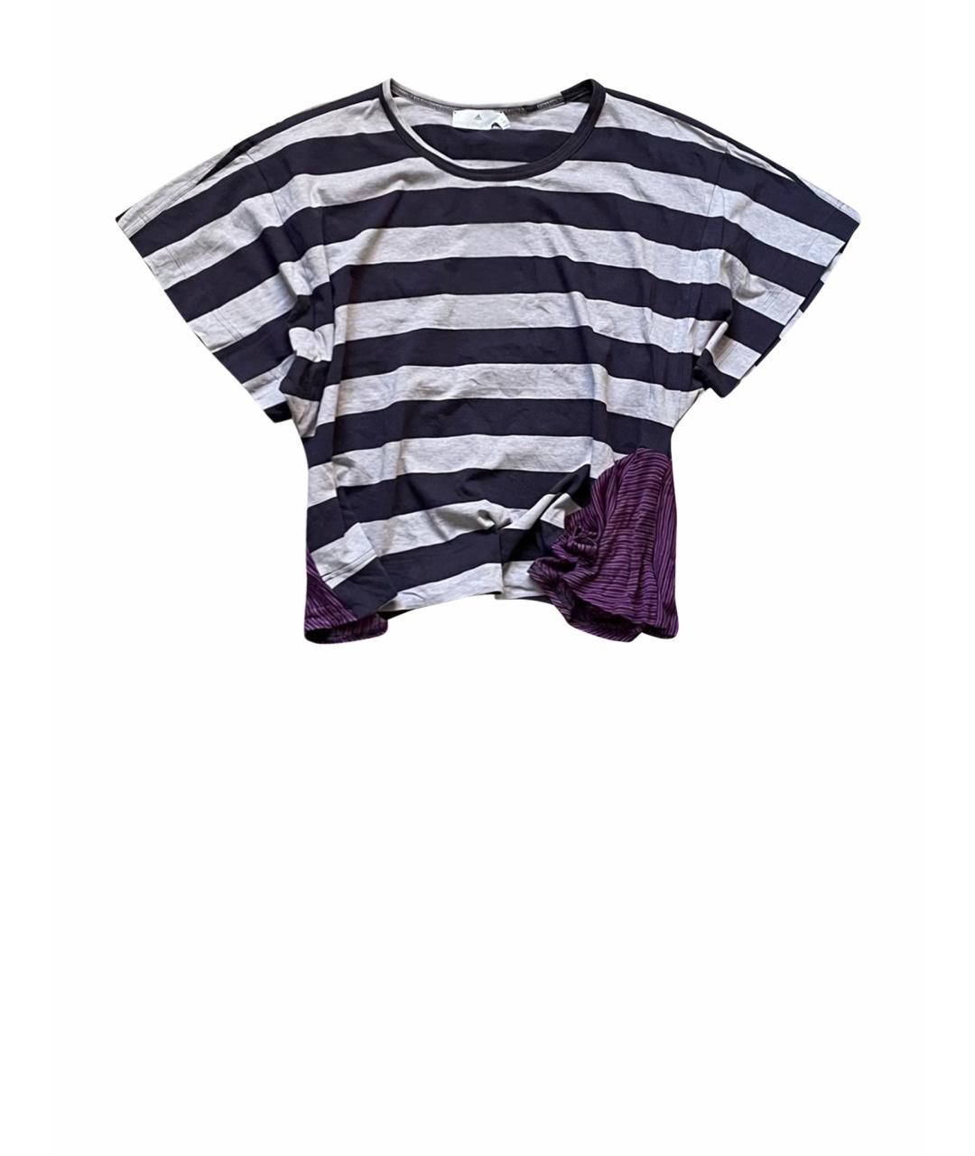 ADIDAS BY STELLA MCCARTNEY Мульти хлопковая футболка, фото 1