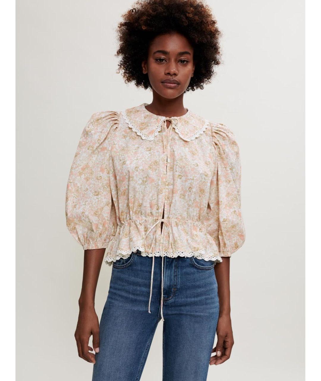 MAJE Хлопковая блузы, фото 2