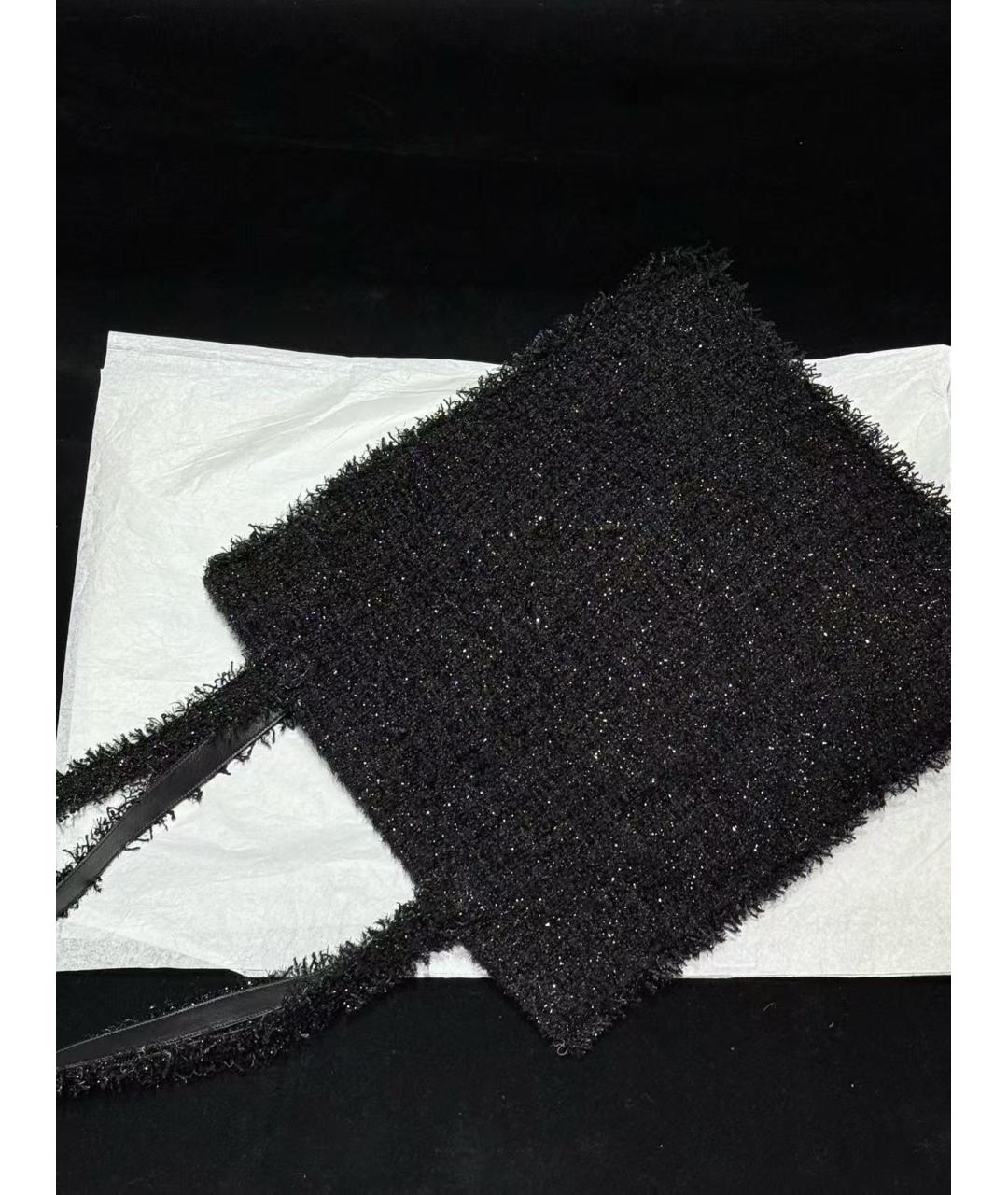 CHANEL Черная сумка через плечо, фото 3