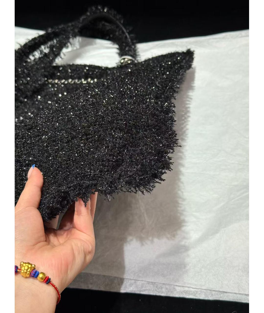 CHANEL Черная сумка через плечо, фото 5