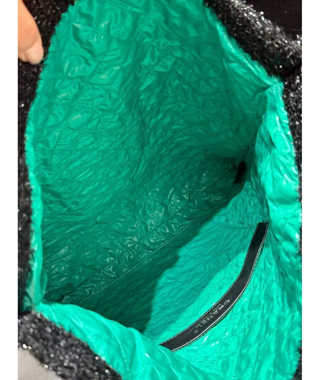 CHANEL Черная сумка через плечо, фото 6