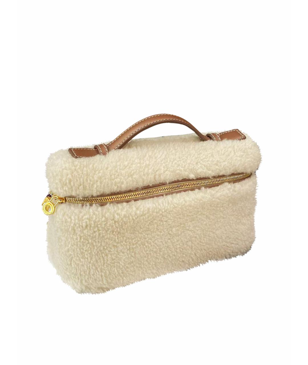 LORO PIANA Бежевая сумка через плечо, фото 1