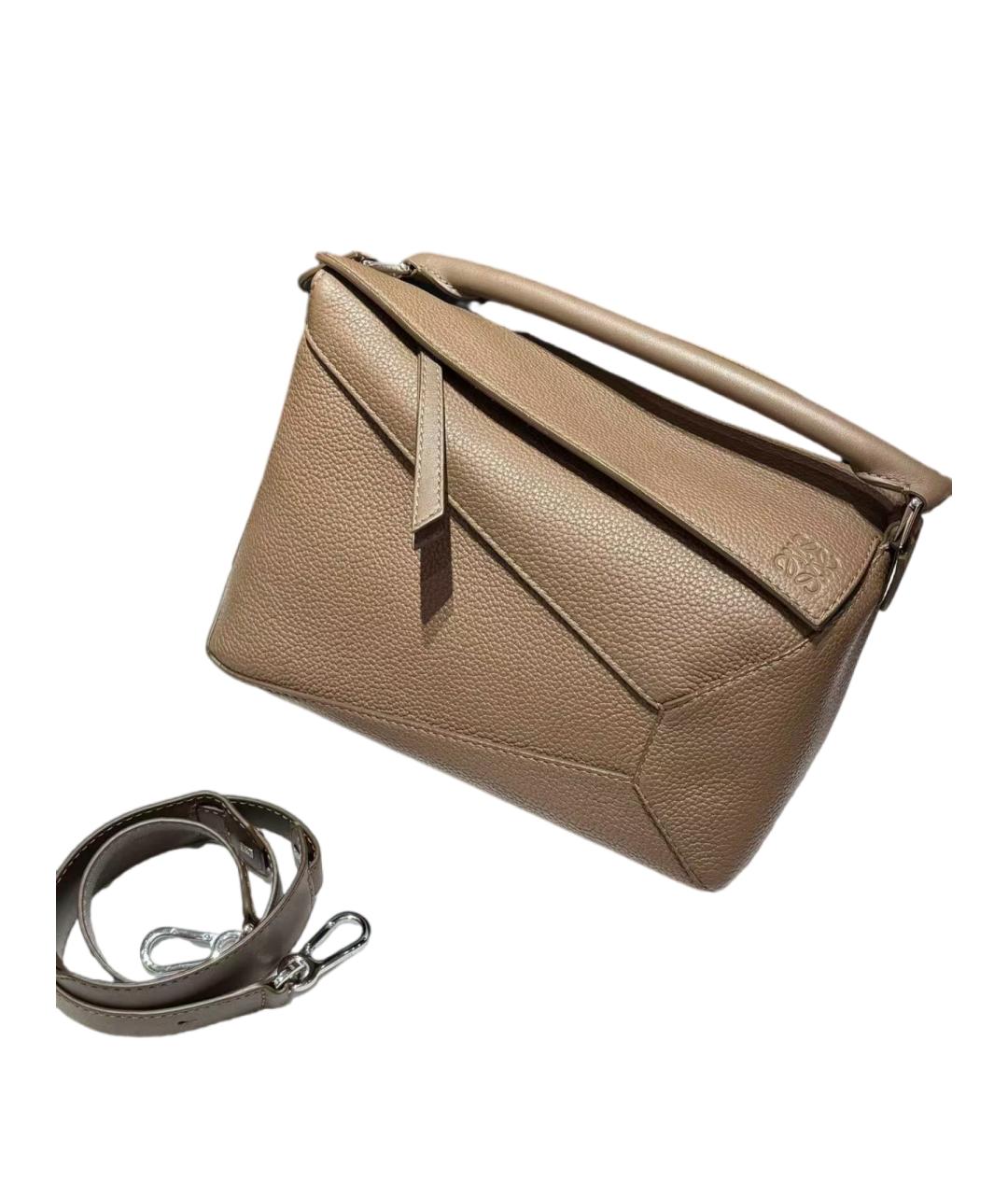 LOEWE Коричневая сумка через плечо, фото 6