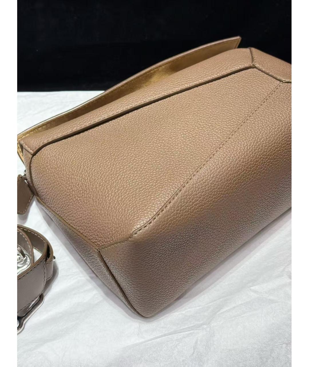 LOEWE Коричневая сумка через плечо, фото 4