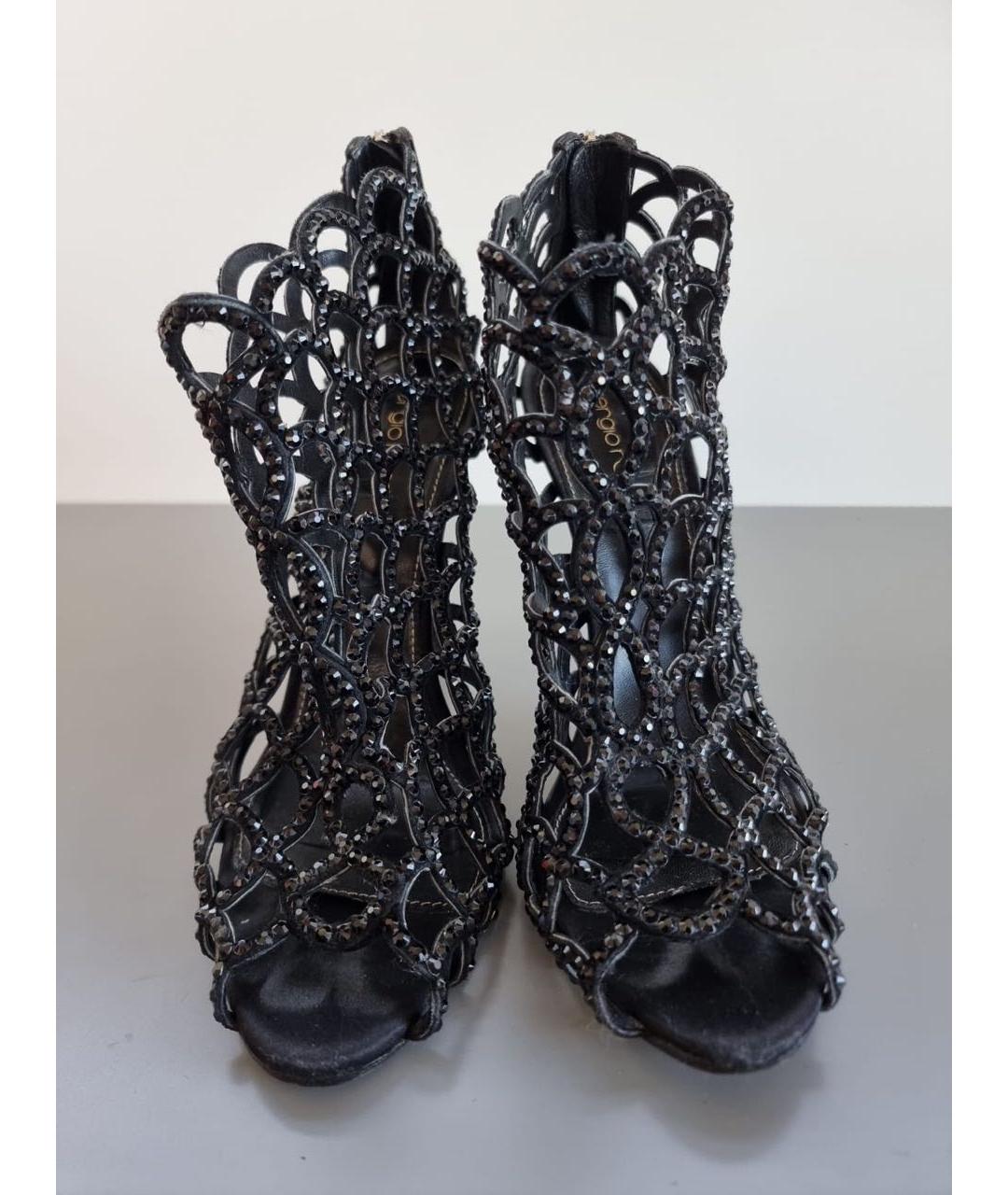 SERGIO ROSSI Черные ботильоны, фото 2