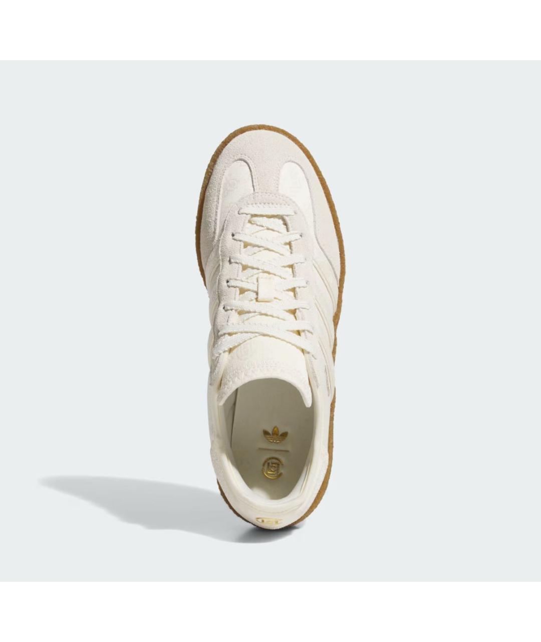 ADIDAS Бежевые замшевые кеды, фото 5